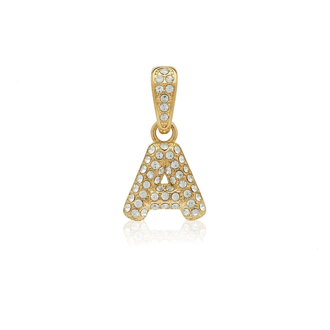 Bubble Initial Necklace - astralfinds.online
