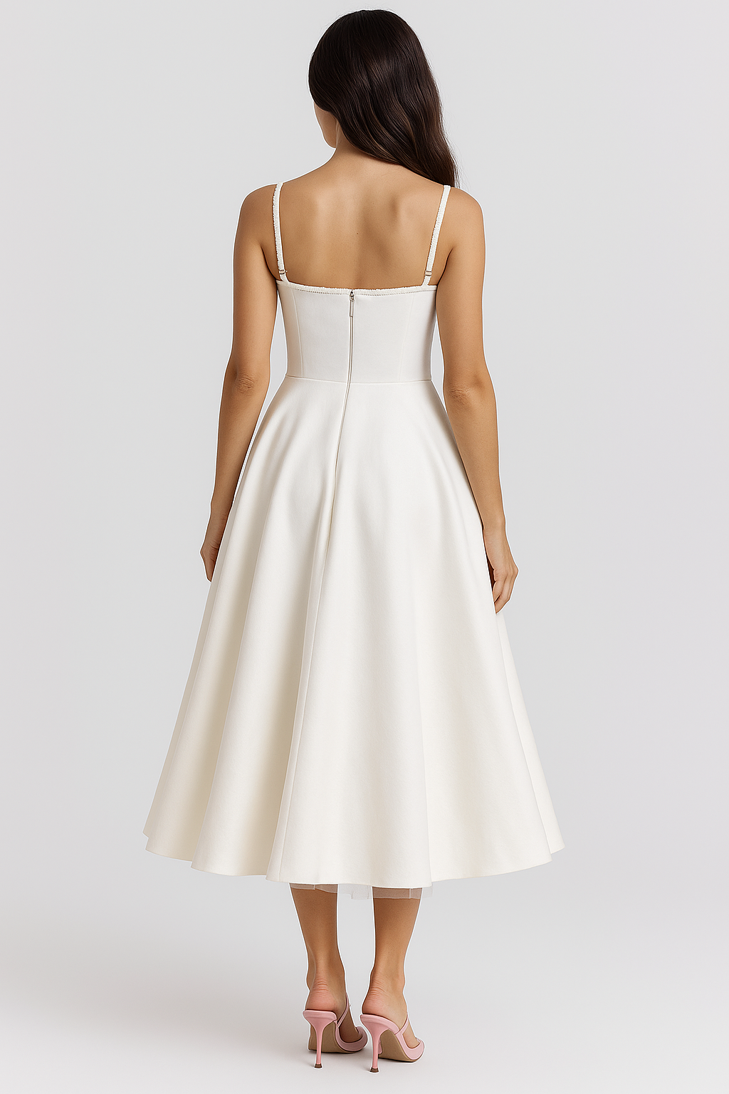 A-line Midi Dress Meracchi London