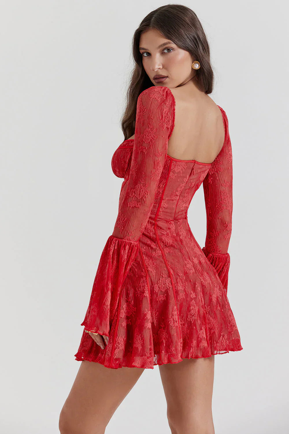 Rose Lace Dress