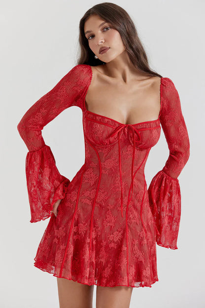 Rose Lace Dress