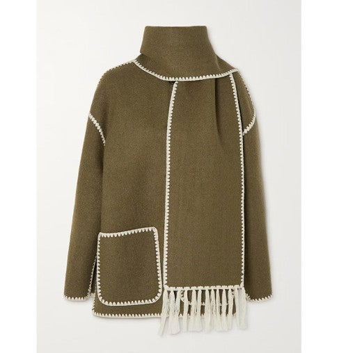 CLARA™ FALL SCARF COAT Astralfinds