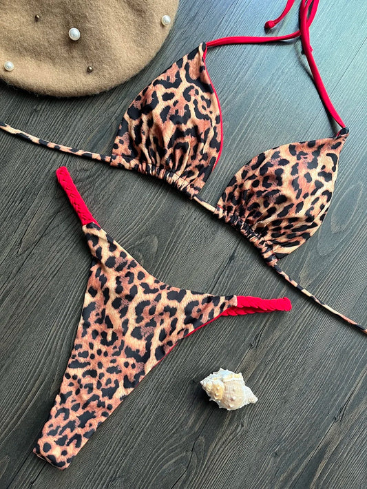 Triangle Bikini Print