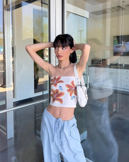 Tube Top Tiger Lily