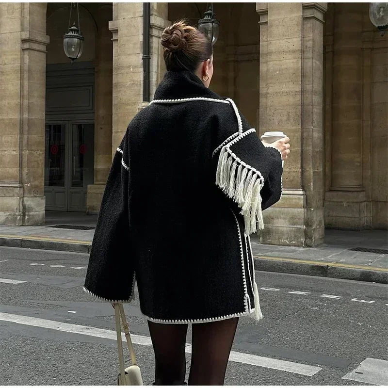 CLARA™ FALL SCARF COAT Astralfinds