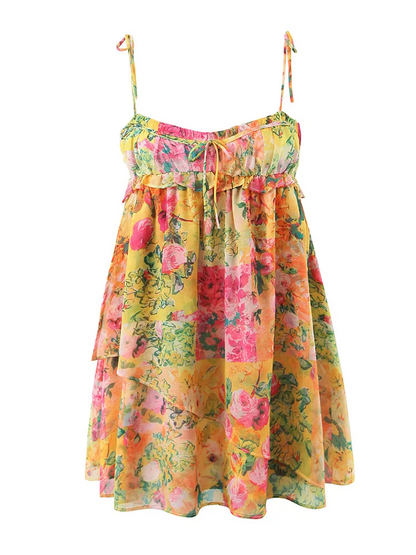 Bella Floral Mini Dress