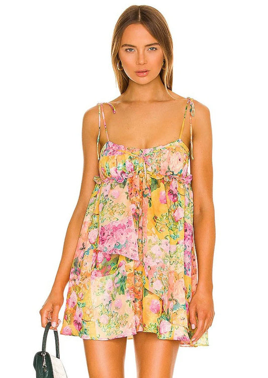 Bella Floral Mini Dress