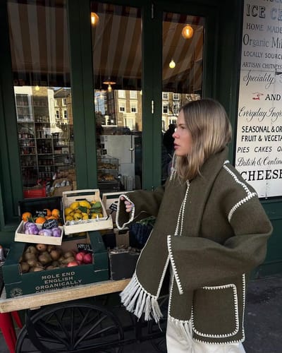 CLARA™ FALL SCARF COAT Astralfinds